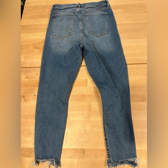 Abercrombie & Fitch super skinny ankle high rise curve love jean size 10/30 - Picture 2 of 3